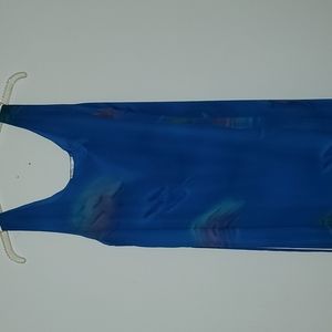 Wearable art! Beautiful flowing maxi Dress